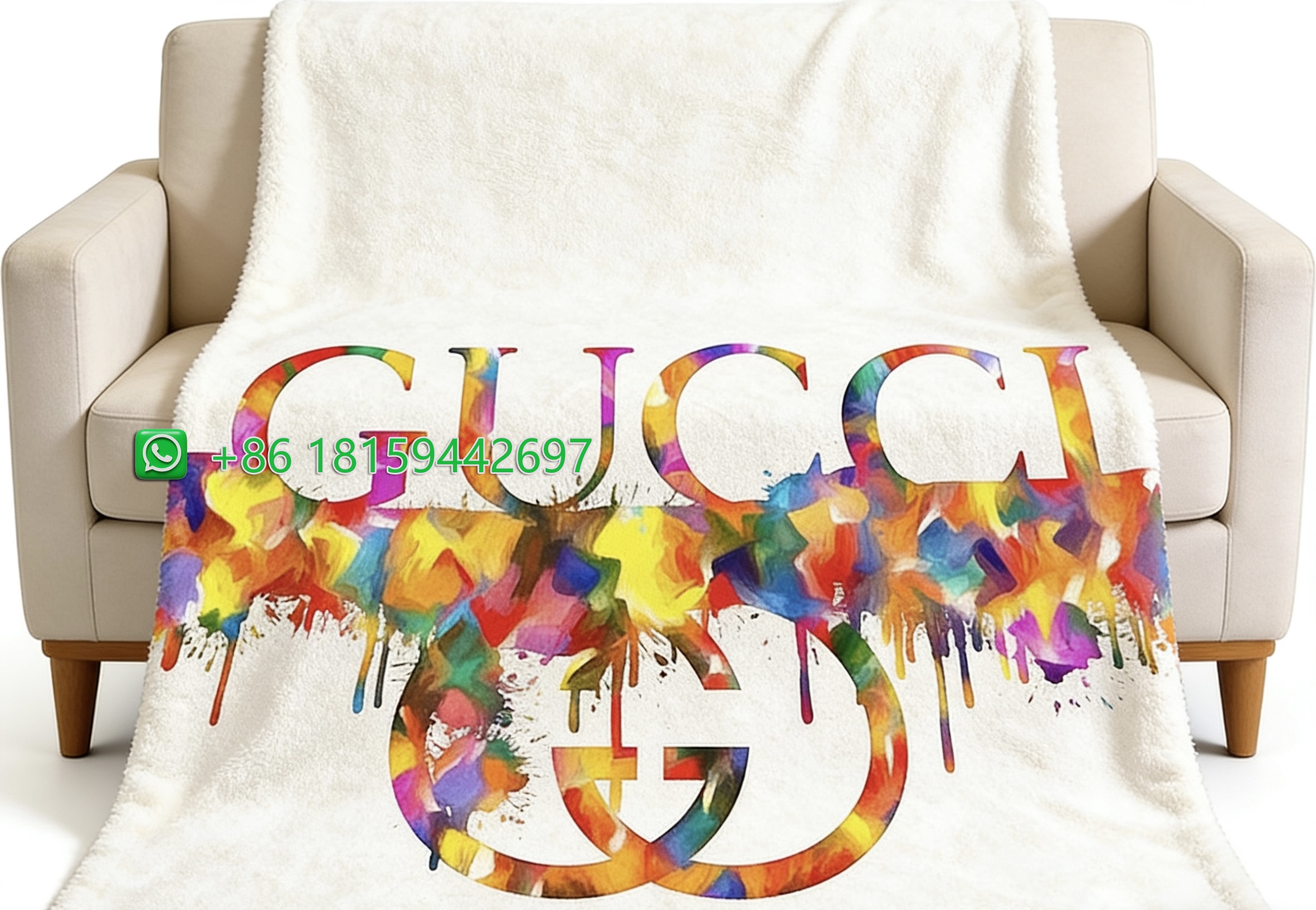 Gucci Throw Blankets